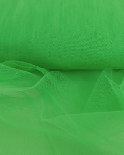 Tissu Tulle Souple 300cm Vert - Mercerine