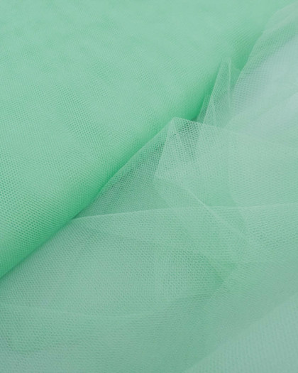 Tulle Rigide 150cm Menthe - Mercerine