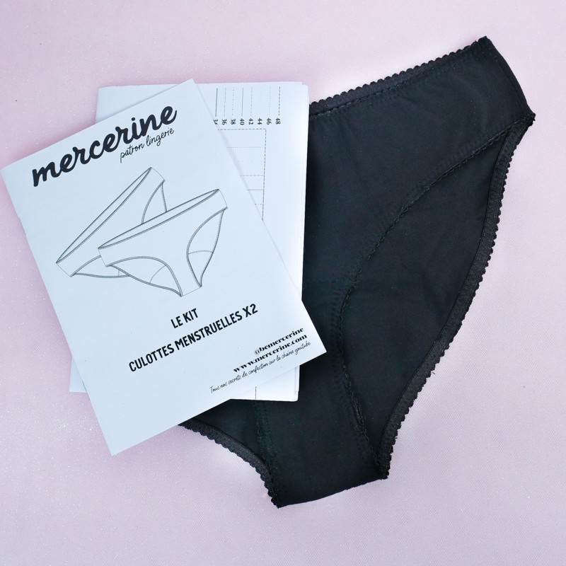 Kit Couture Culottes Menstruelles - Patron Mercerine - Mercerine