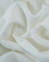 Tissu Nid D'Abeille mini Ecru