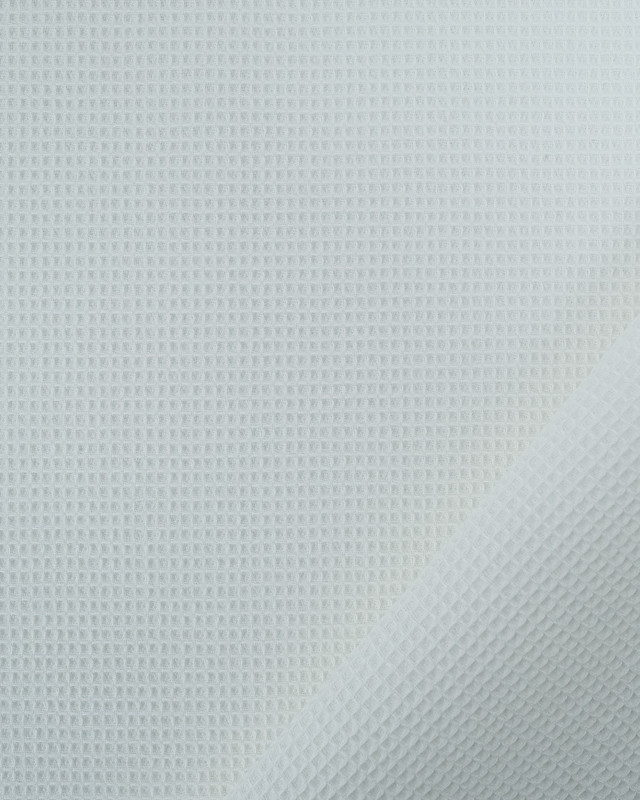 Tissus au mètre : Mini Nid D'Abeille Ecru - Oeko-tex  - Mercerine