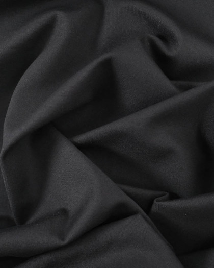 Tissu Jersey Milano Noir - Mercerine