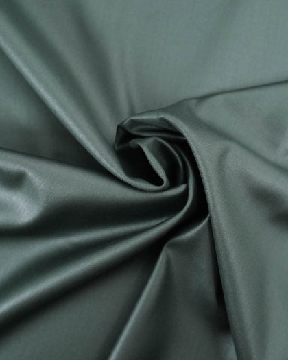Tissu Sergé Polyviscose Vert Foncé - Mercerine