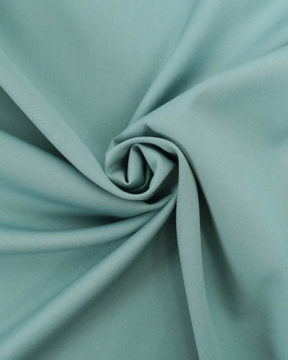 Sergé Polyviscose Vert d'Eau - Mercerine