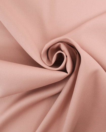 Tissu Serge Polyviscose Rose Tendre - Mercerine