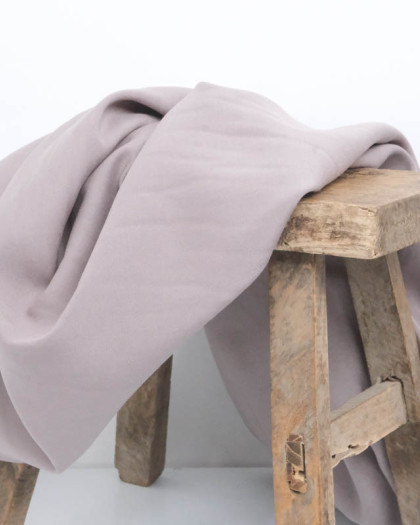 Tissu Viscose Gris Alina - Mercerine