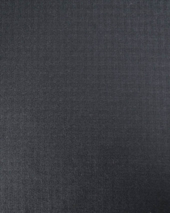 Laine - Drap de laine -  Laine Manteau Noir Carreaux Ton sur Ton