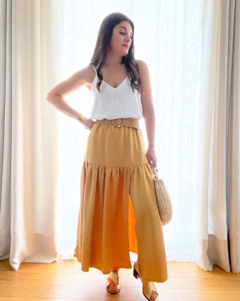 Patron jupe Romy clématisse pattern