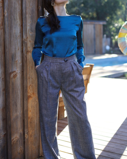 Patron Pantalon Charlie -  Clématisse Pattern - Mercerine