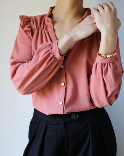 Patron Blouse Noëlie -  Clématisse Pattern - Mercerine