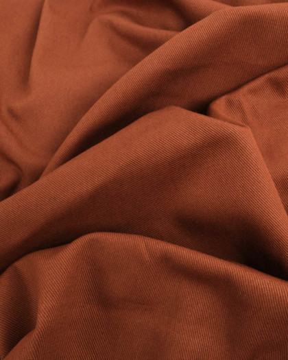 Tissu Serge Coton Oeketox Sanforise Cacao - Mercerine
