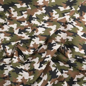 Effet Lin Motif Camouflage...