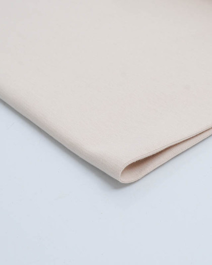 Tissu Bord Cote Vanille Leonore - Mercerine