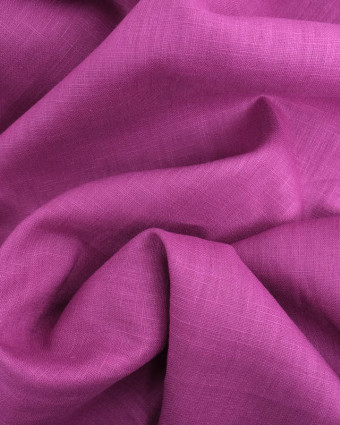 Ramie Lin Uni Mauve Oeko-Tex - Mercerine