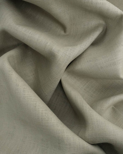 Ramie Lin Uni Taupe Oeko-Tex - Mercerine