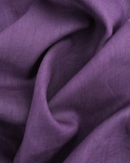 Ramie Lin Uni Violet Oeko-Tex - Mercerine