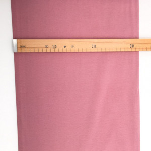 Bord côte rose coton -  2 - Mercerine