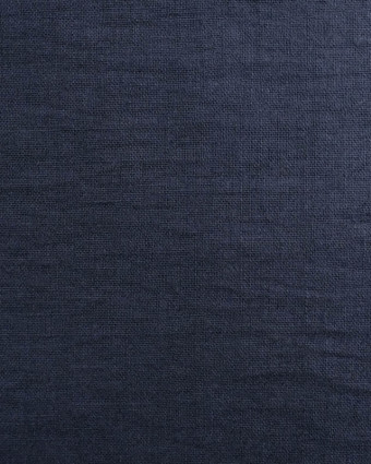 Tissu Effet Lin Noir Oeko-Tex  - Mercerine