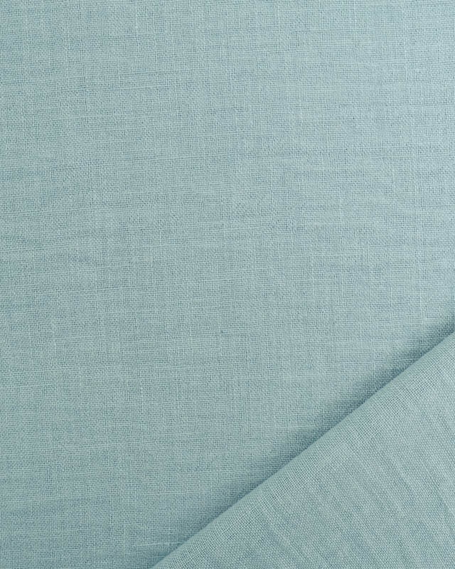 Tissu Effet Lin Sauge Oeko-Tex- Mercerine