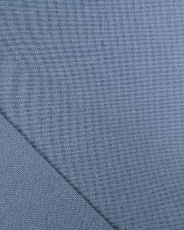 Tissu Au Mètre En Lin Bleu Indigo – 140 Cm De Large – Vente Aux Enchères