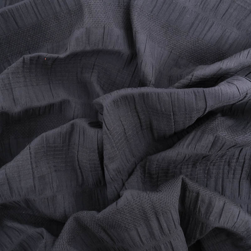 Tissu Coton Noir Jupon - Mercerine