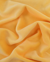 Tissu Velours Stretch Jaune Pastel Oeko-tex