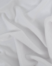 Tissu Velours Stretch Blanc Oeko-tex