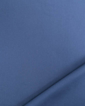 Tissu Satin De Coton Léger Marine Oeko-Tex - Mercerine