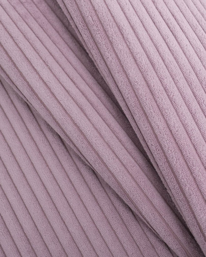 Velours Grosses Côtes Lavande Zoé - Mercerine
