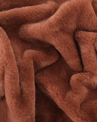 Fausse Fourrure Douce Chocolat Oeko-Tex - Mercerine