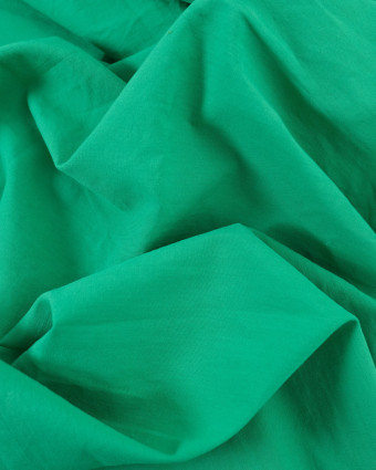 Coton Léger Doux Vert Chlorophylle - Oeko-Tex - Mercerine