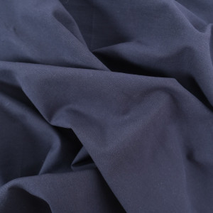 Coton Léger Doux Bleu Nuit -...