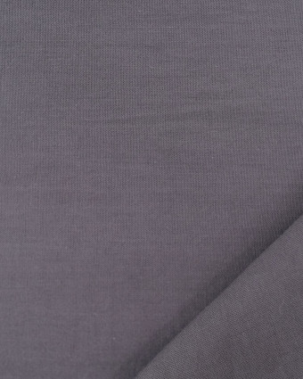 Tissu Coton Léger Doux Gris  - Mercerine