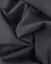 Tissu Coton Léger Doux Noir