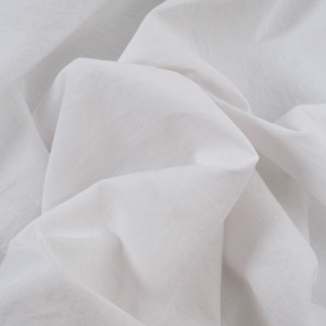 Tissu Coton Léger Doux Blanc...