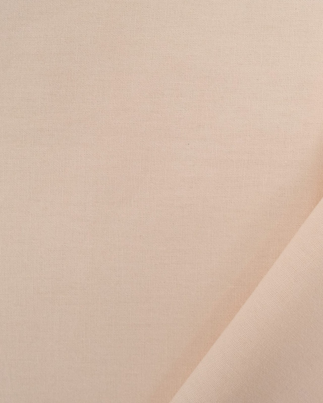 Tissu Coton Léger Doux Nude  - Mercerine