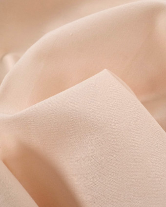 Tissu Coton Léger Doux Nude  - Mercerine