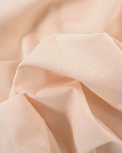 Tissu Coton Léger Doux Nude - Oeko-Tex - Mercerine