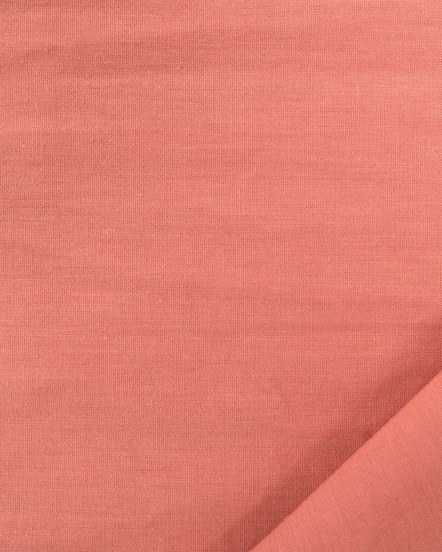 Tissu Coton Léger Doux Marsala  - Mercerine