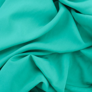 Tissu Viscose Uni Turquoise