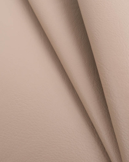 Tissu Simili Cuir Pera Taupe - Mercerine