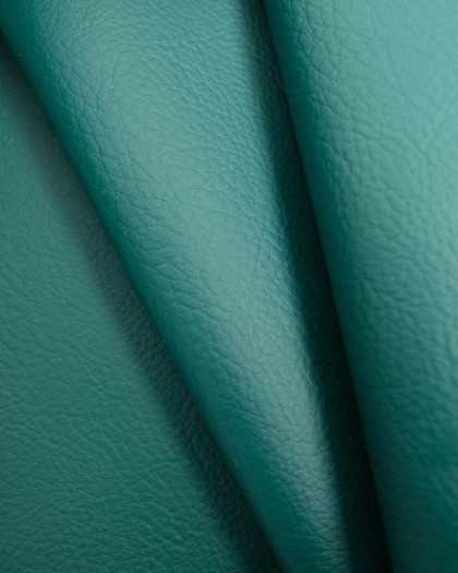Tissu Simili Cuir Pera Vert Sapin - Mercerine