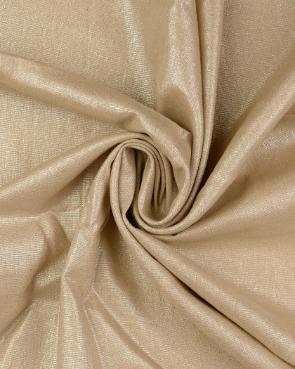 Lin Viscose Taupe Reflet Argent - Mercerine