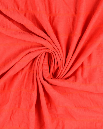 Tissu Jersey Smocké Pastèque - Mercerine