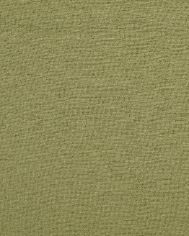 Tissu Effet Lin Vert Kaki - Mercerine