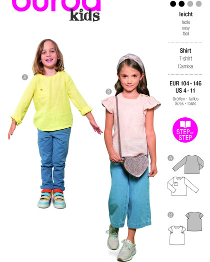 Patron Shirt Burda 9227 - Mercerine