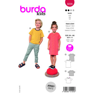 Patron Robe & chemise Burda 9229
