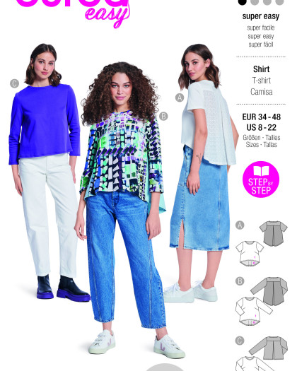 Patron Shirt Burda 5831 - Mercerine