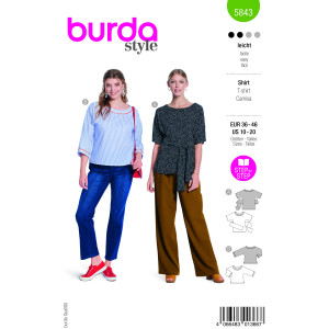Patron Shirt Burda 5843