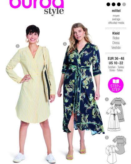 Patron Robe Burda 5819 - Mercerine